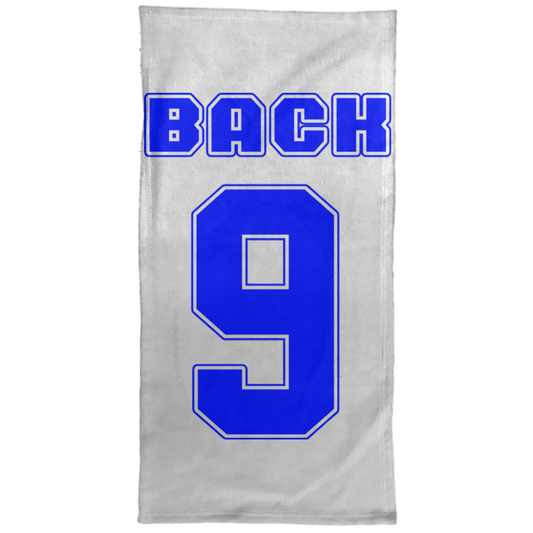 OPG Custom Design #17. Back 9. Towel - 15x30