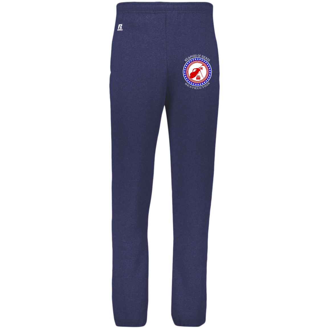 OPG Custom Design #18. Weapons of Grass Destruction. Dri-Power Closed Bottom Pocket Sweatpants