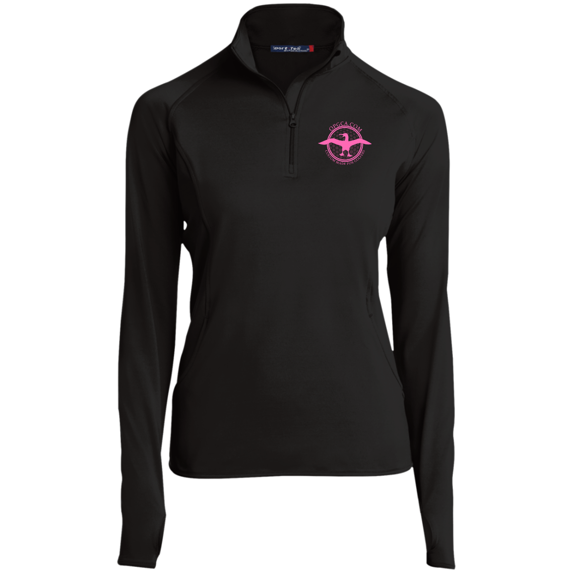 OPG Custom Artwork #1. Albatross. It's a golf thing. Ladies' 1/2 Zip Performance Pullover