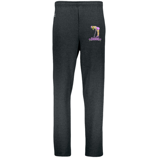 OPG Custom Design #13. Drive it. Chip it. One Putt Golf it. Dri-Power Open Bottom Pocket Sweatpants