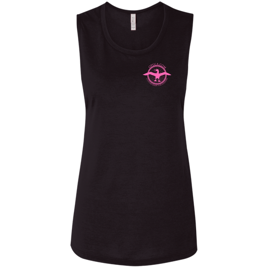 OPG Custom Artwork #1. Albatross. It's a golf thing. Ladies' Flowy Muscle Tank