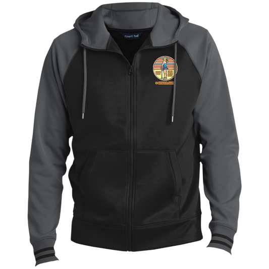 OPG Custom Design #28. Drive it. Chip it. One Putt golf it. Sport-Wick® Full-Zip Hooded Jacket