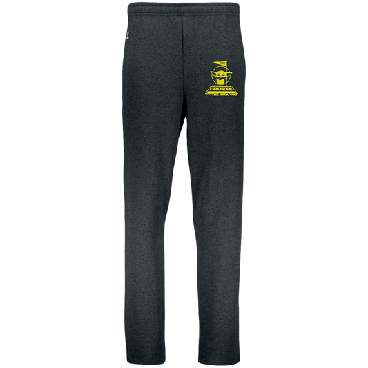 OPG Custom Design #21. May the course be with you. Parody / Fan Art. Dri-Power Open Bottom Pocket Sweatpants