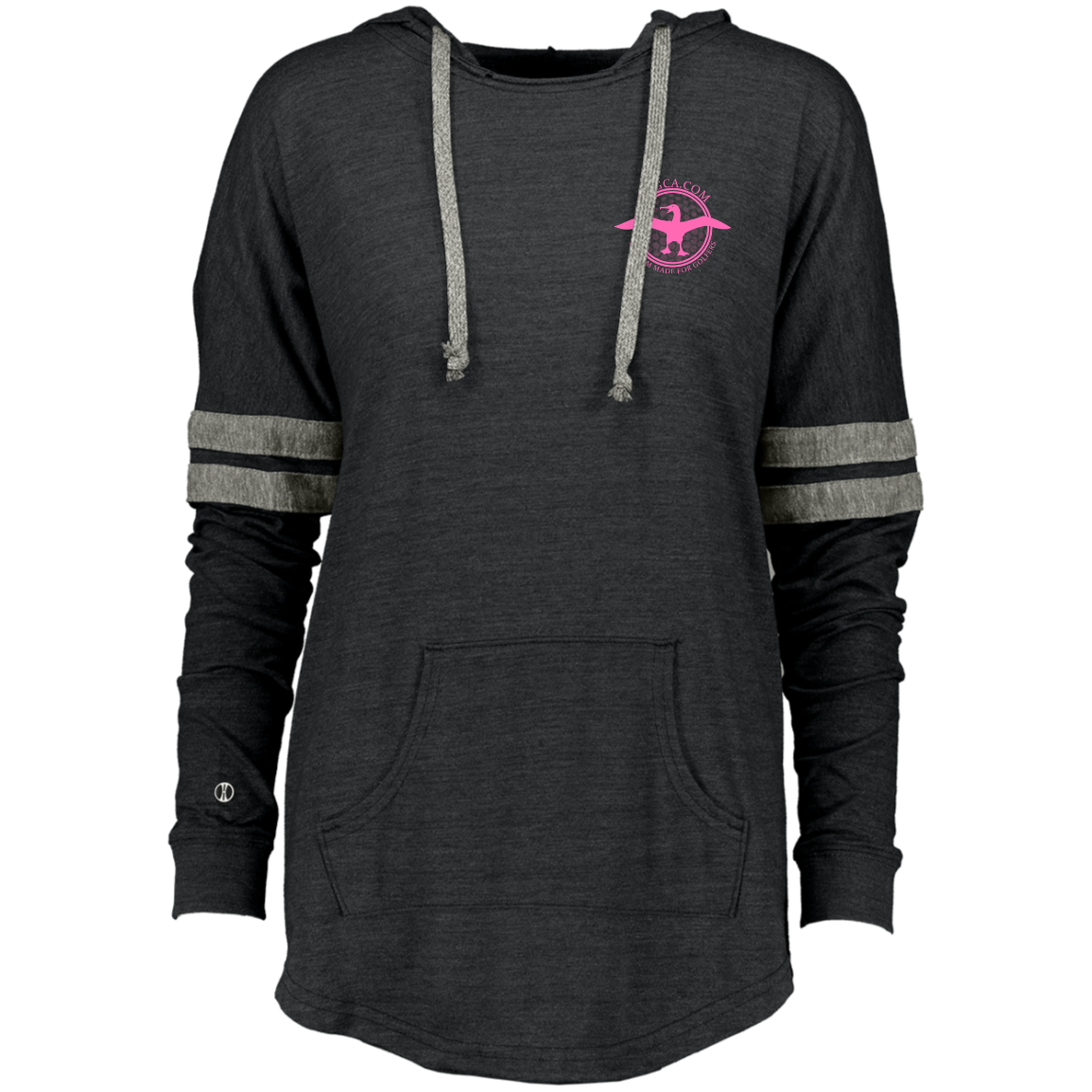 OPG Custom Artwork #1. Albatross. It's a golf thing. Ladies Hooded Low Key Pullover