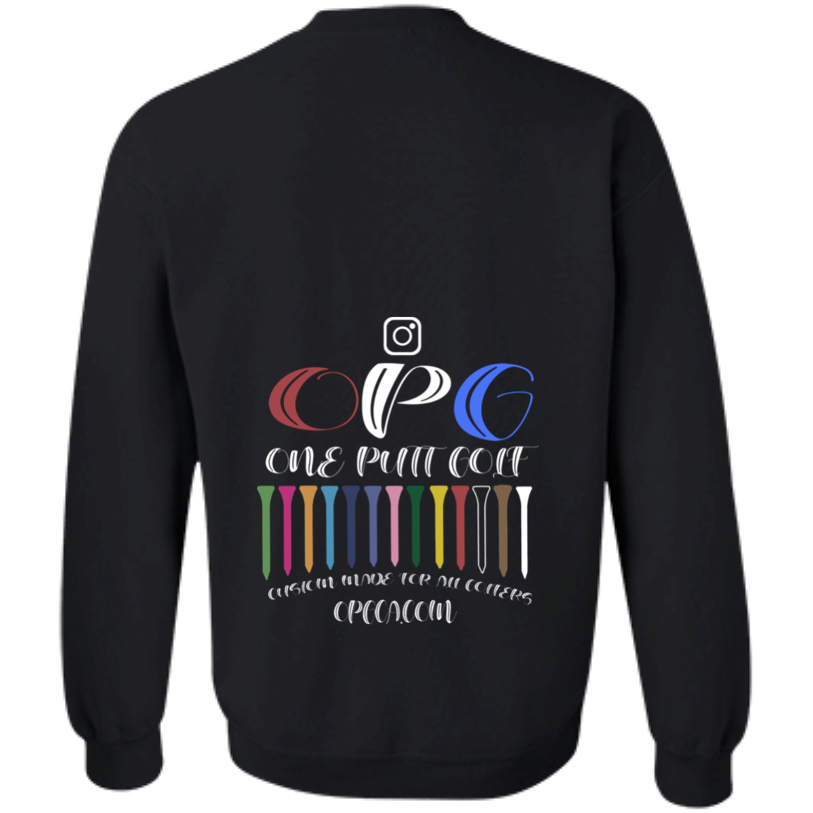 OPG Custom Design #6. Driveristee & Inclusion. Crewneck Pullover Sweatshirt