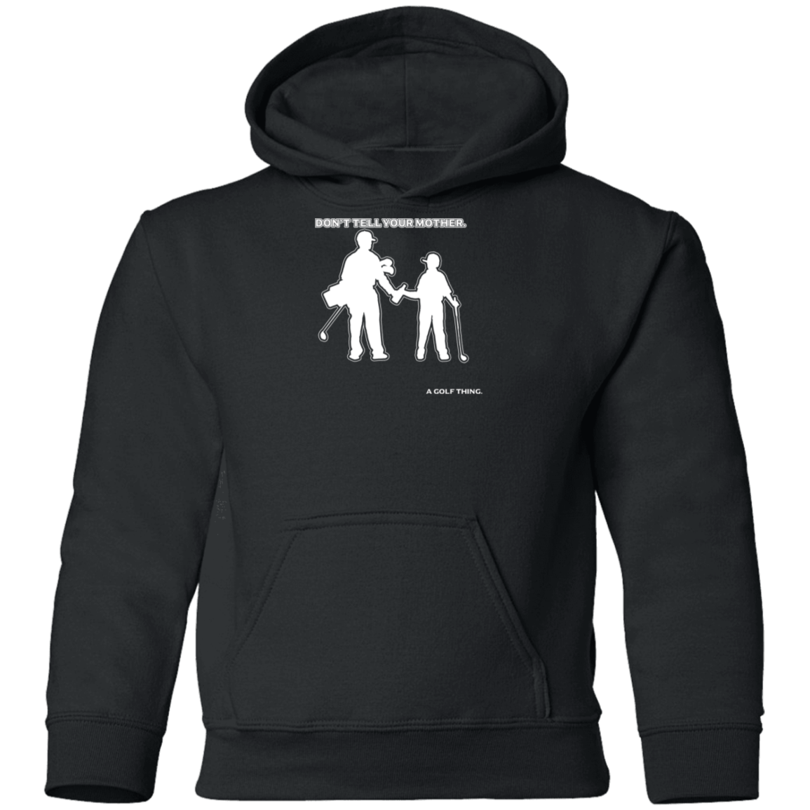 OPG Custom Design #7. Father and Son's First Beer. Don't Tell Your Mother. Youth Boys Hoodie