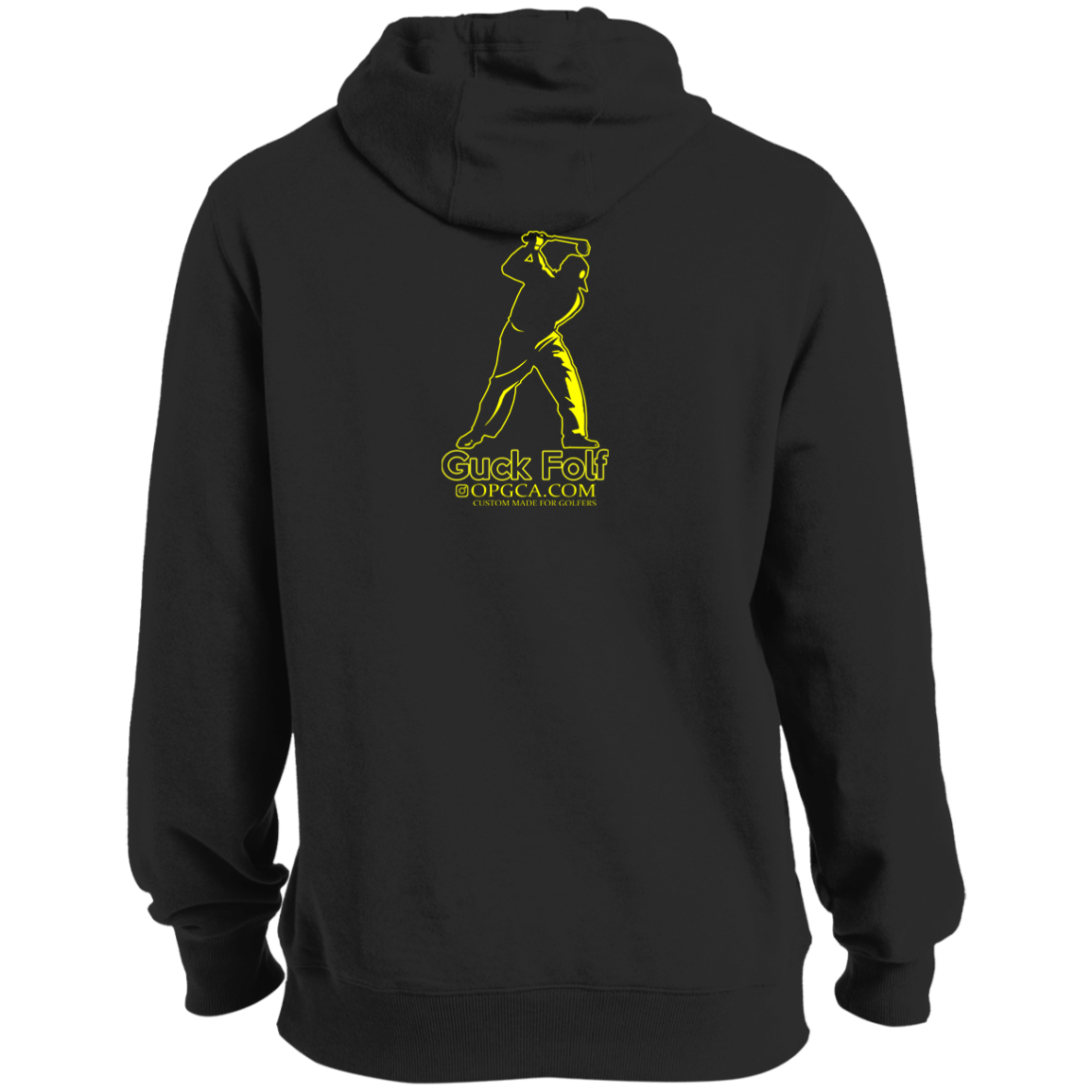 OPG Custom Design #19. GUCK FOLF. Men's Edition. Soft Style Pullover Hoodie