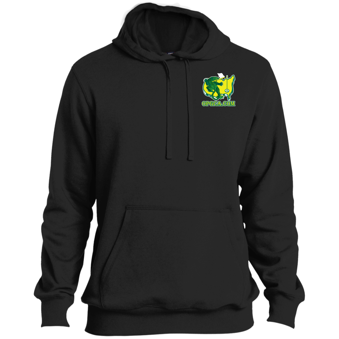 OPG Custom Design #26. Tiger Woods Fan Art. 2019 Master's Champion. Tall Pullover Hoodie