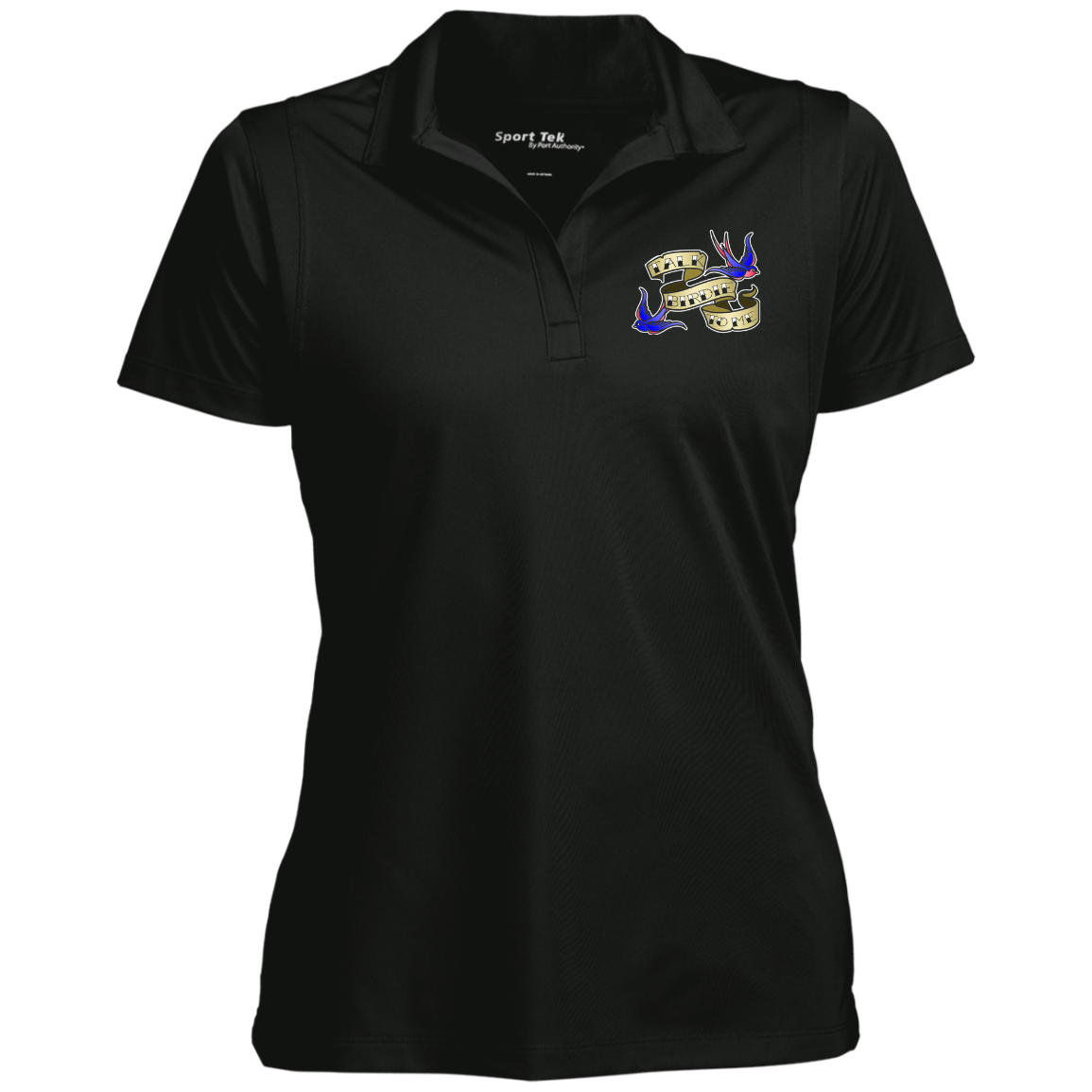 OPG Custom Design #25. Talk Birdie to Me. Ladies' Micropique Sport-Wick® Polo