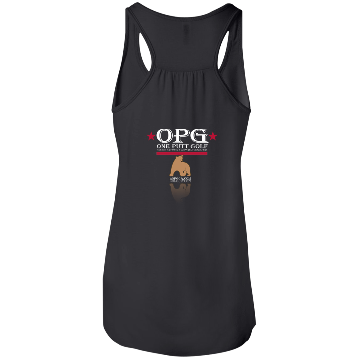 OPG Custom Design #14. Golf California. Flowy Racerback Tank