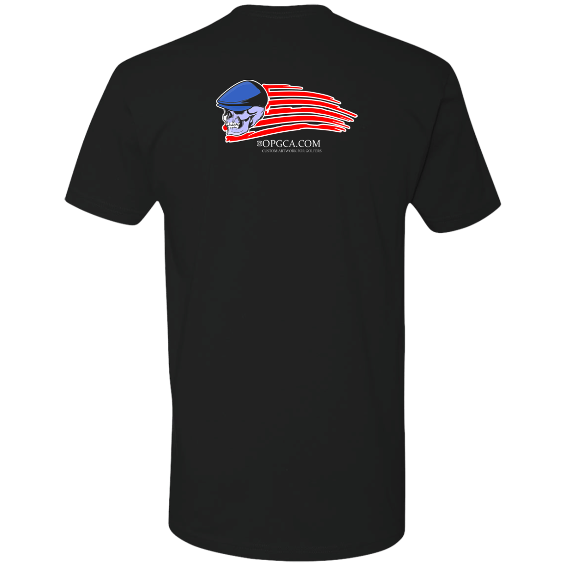 OPG Custom Design #12. Golf America. Male Edition. 100% Ring Spun Cotton T-Shirt