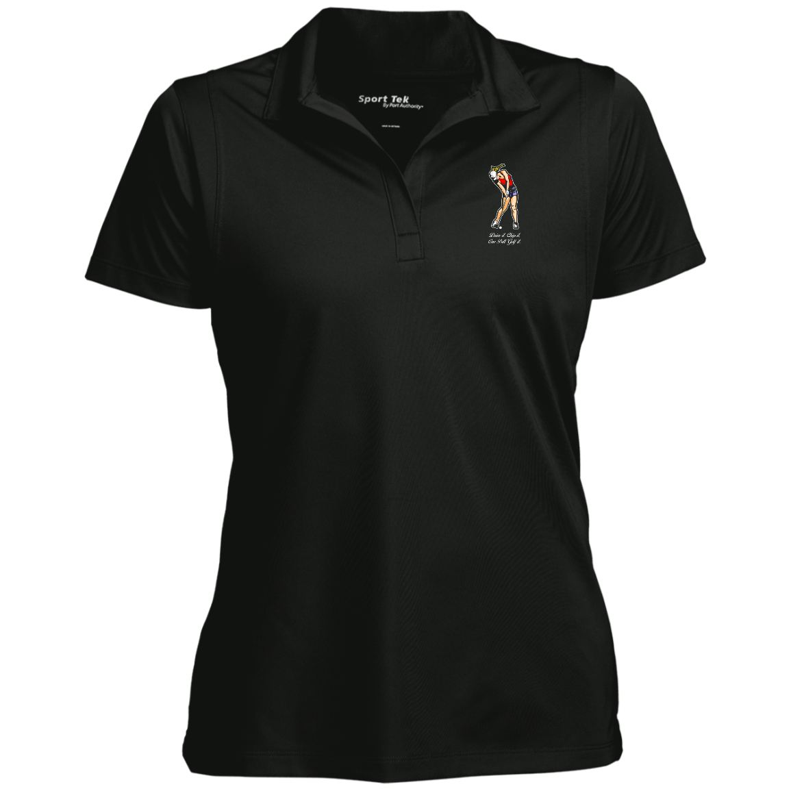 OPG Custom Design #9. Drive it. Chip it. One Putt Golf It. Golf So. Cal. Ladies' Micropique Sport-Wick® Polo