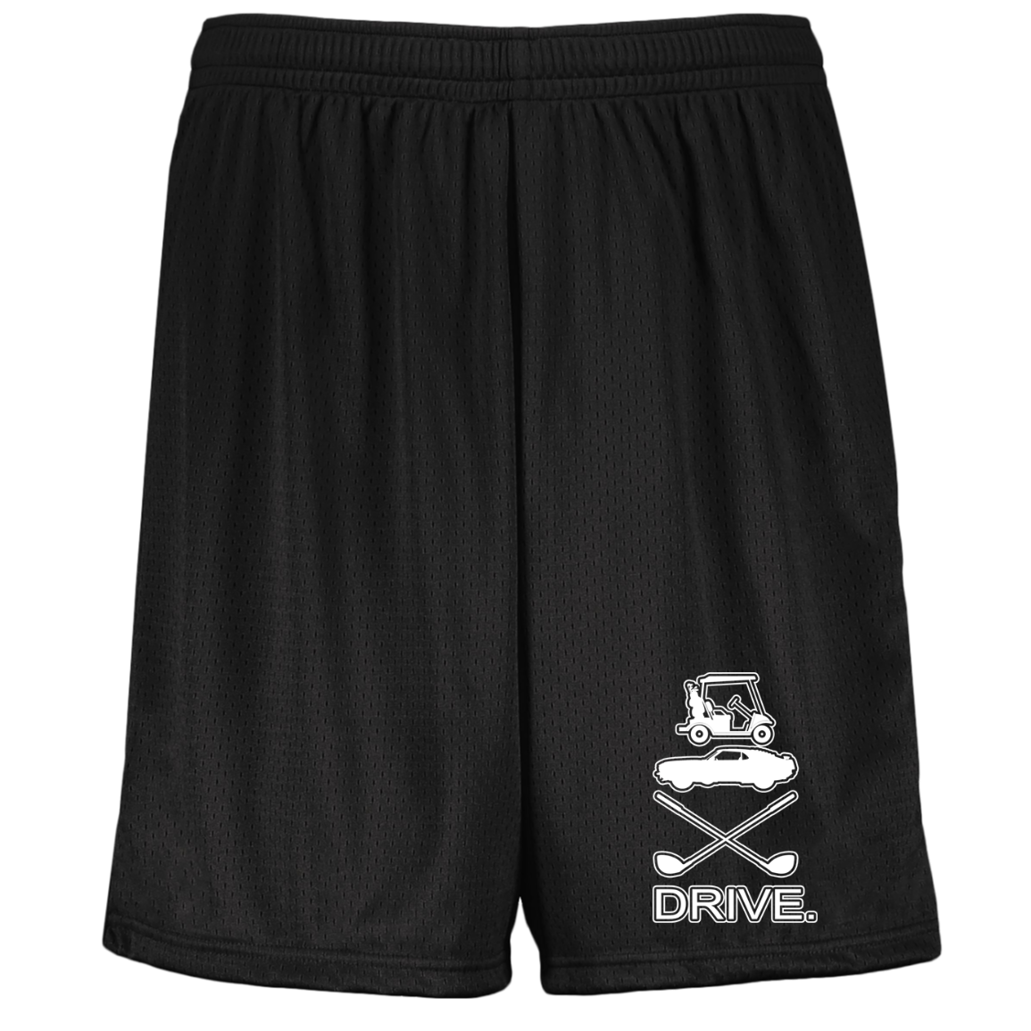 OPG Custom Design #8. Drive. Youth Moisture-Wicking Mesh Shorts