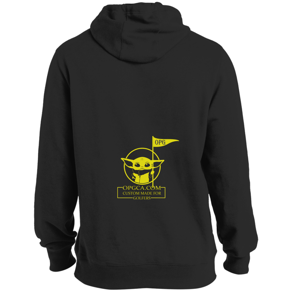 OPG Custom Design #21. May the course be with you. Star Wars Parody and Fan Art. Soft Style Pullover Hoodie