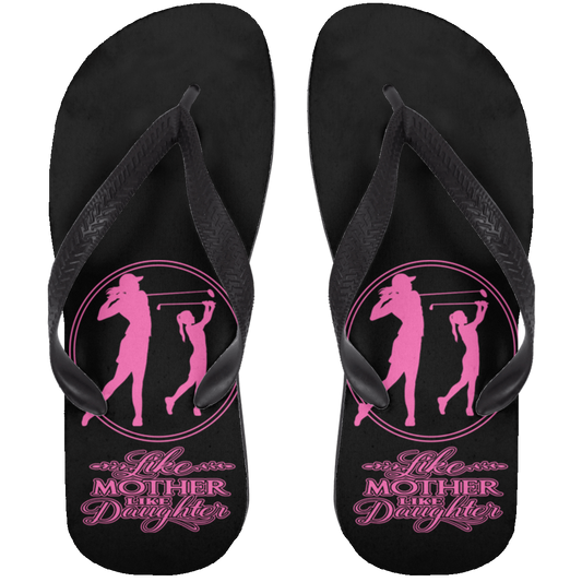 OPG Custom Design #7 part 2. Like Mother like Daughter. Adult Flip Flops