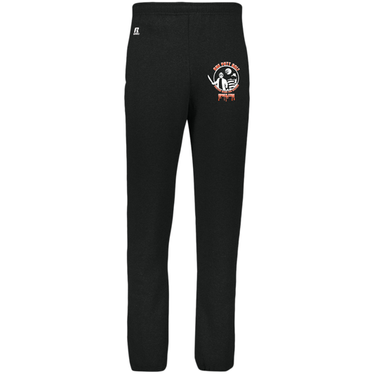 OPG Custom Design #23. Hack N Slice Golf. Freddy and Jason Fan Art. Dri-Power Closed Bottom Pocket Sweatpants