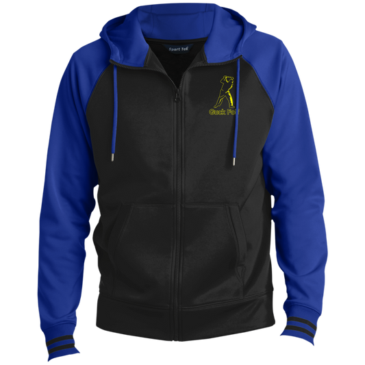 OPG Custom Design #19. GUCK FOLF. Men's Edition. Sport-Wick® Full-Zip Hooded Jacket