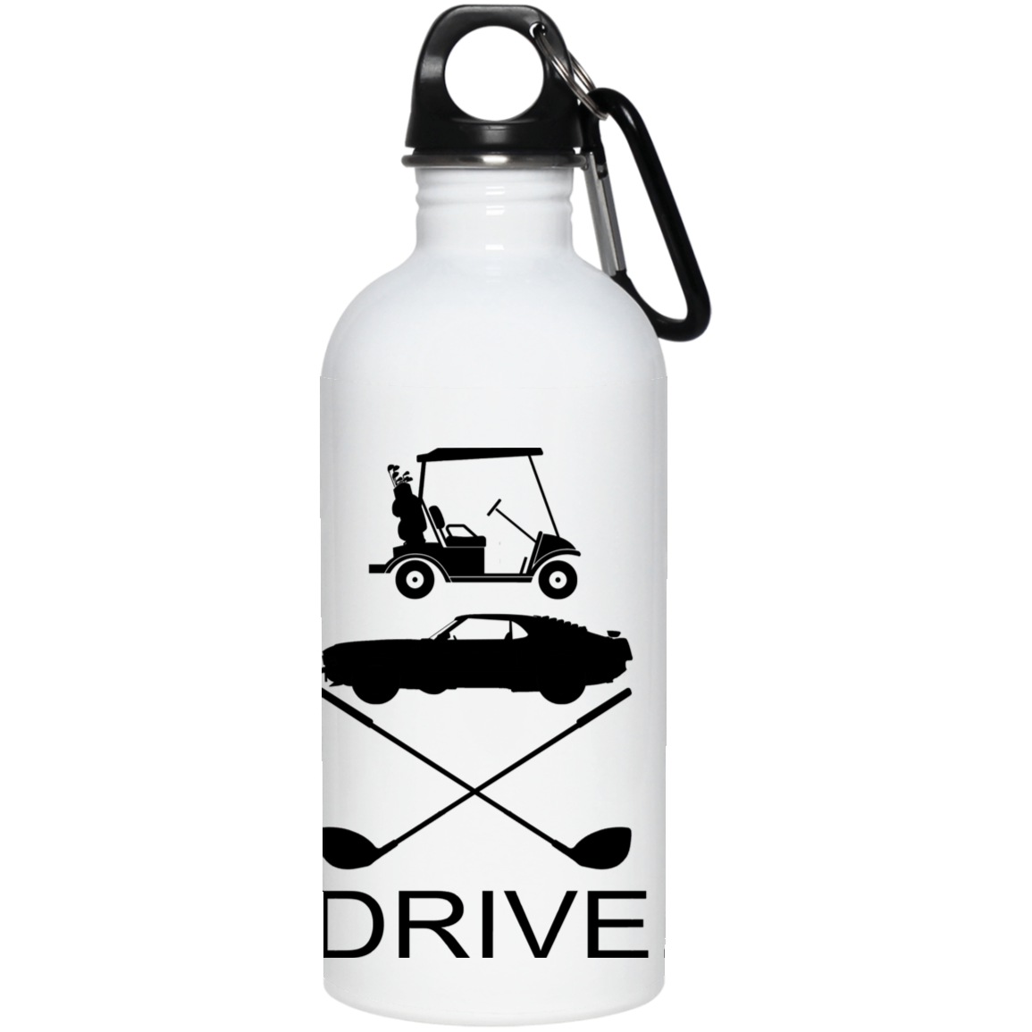 OPG Custom Design #8. Drive. 20 oz. Stainless Steel Water Bottle