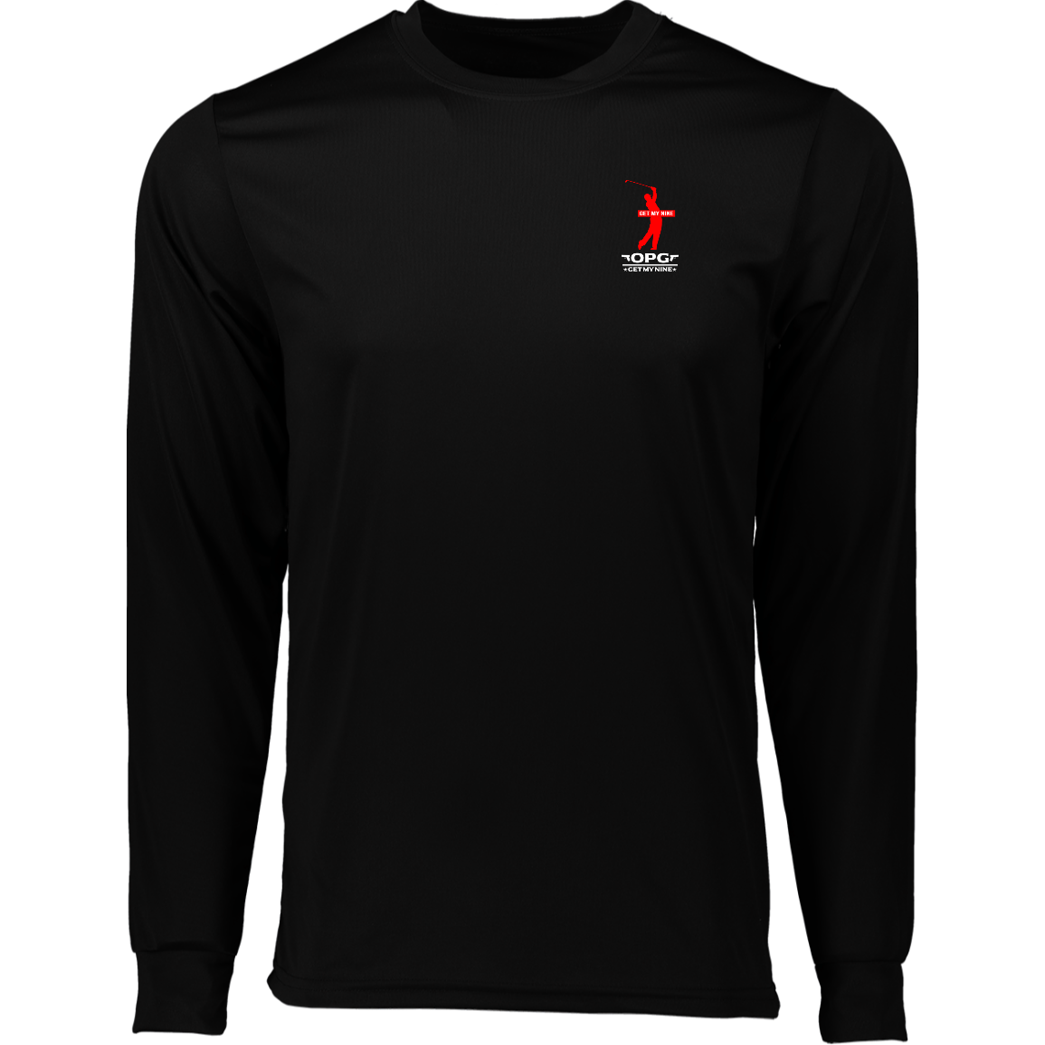 OPG Custom Design #16. Get My Nine. Male Version. 100% Polyester Moisture-Wicking Tee