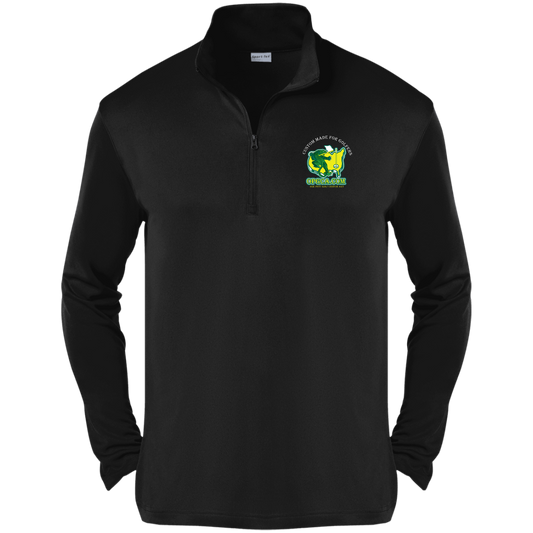 OPG Custom Design #26. Tiger Woods Fan Art. 2019 Master's Champion. Competitor 1/4-Zip Pullover