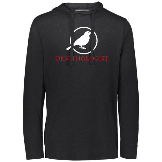 OPG Custom Design # 24. Ornithologist. A person who studies or is an expert on birds. Eco Triblend T-Shirt Hoodie