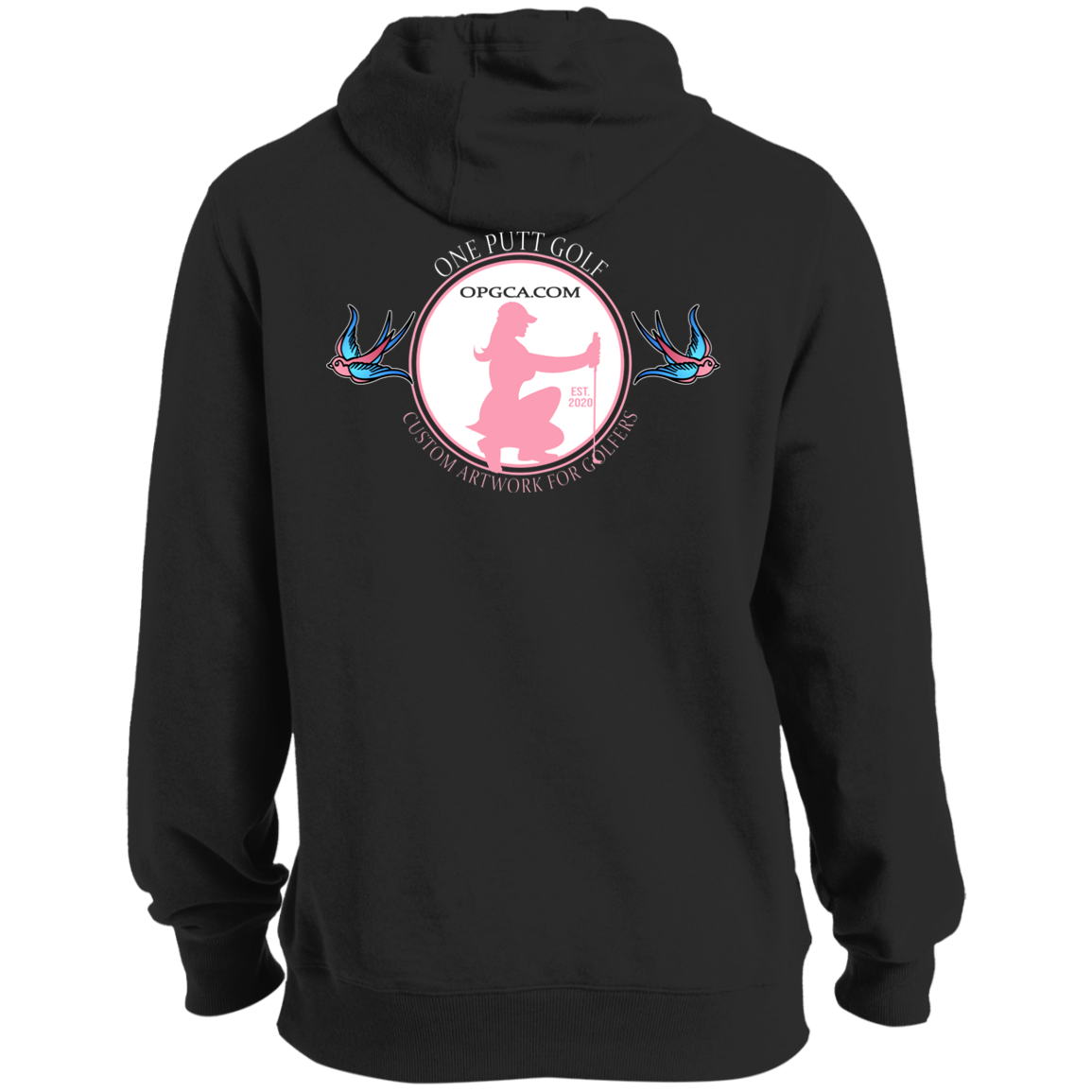 OPG Custom Design #25. Talk Birdie to Me. Tall Pullover Hoodie