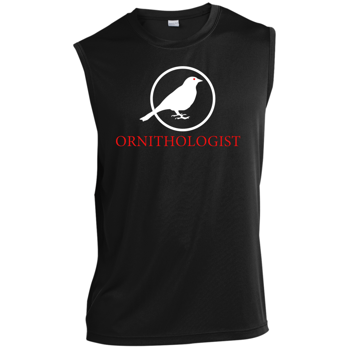 OPG Custom Design # 24. Ornithologist. A person who studies or is an expert on birds. Men’s Sleeveless