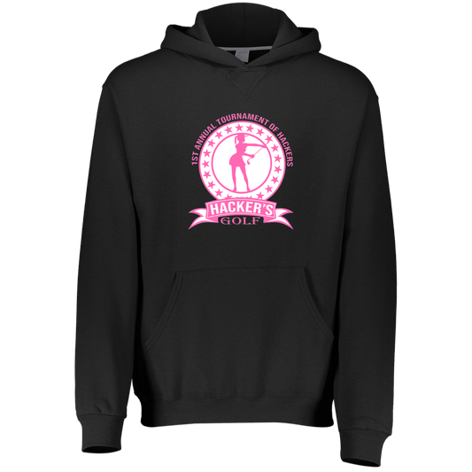 ZZZ#20 OPG Custom Design. 1st Annual Hackers Golf Tournament. Ladies Edition. Youth Dri-Power Fleece Hoodie