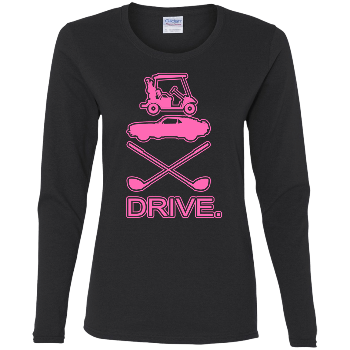 OPG Custom Design #8. Drive. Ladies' 100% Cotton T-Shirt