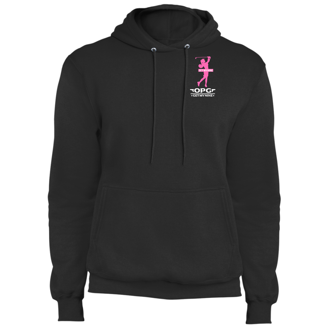 OPG Custom Design #16. Get My Nine. Female Version. Fleece Pullover Hoodie