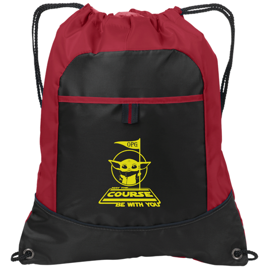 OPG Custom Design #21. May the course be with you. Parody / Fan Art. Pocket Cinch Pack