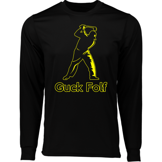 OPG Custom Design #19. GUCK FOLF. Men's Edition. 100% Polyester Moisture-Wicking Tee