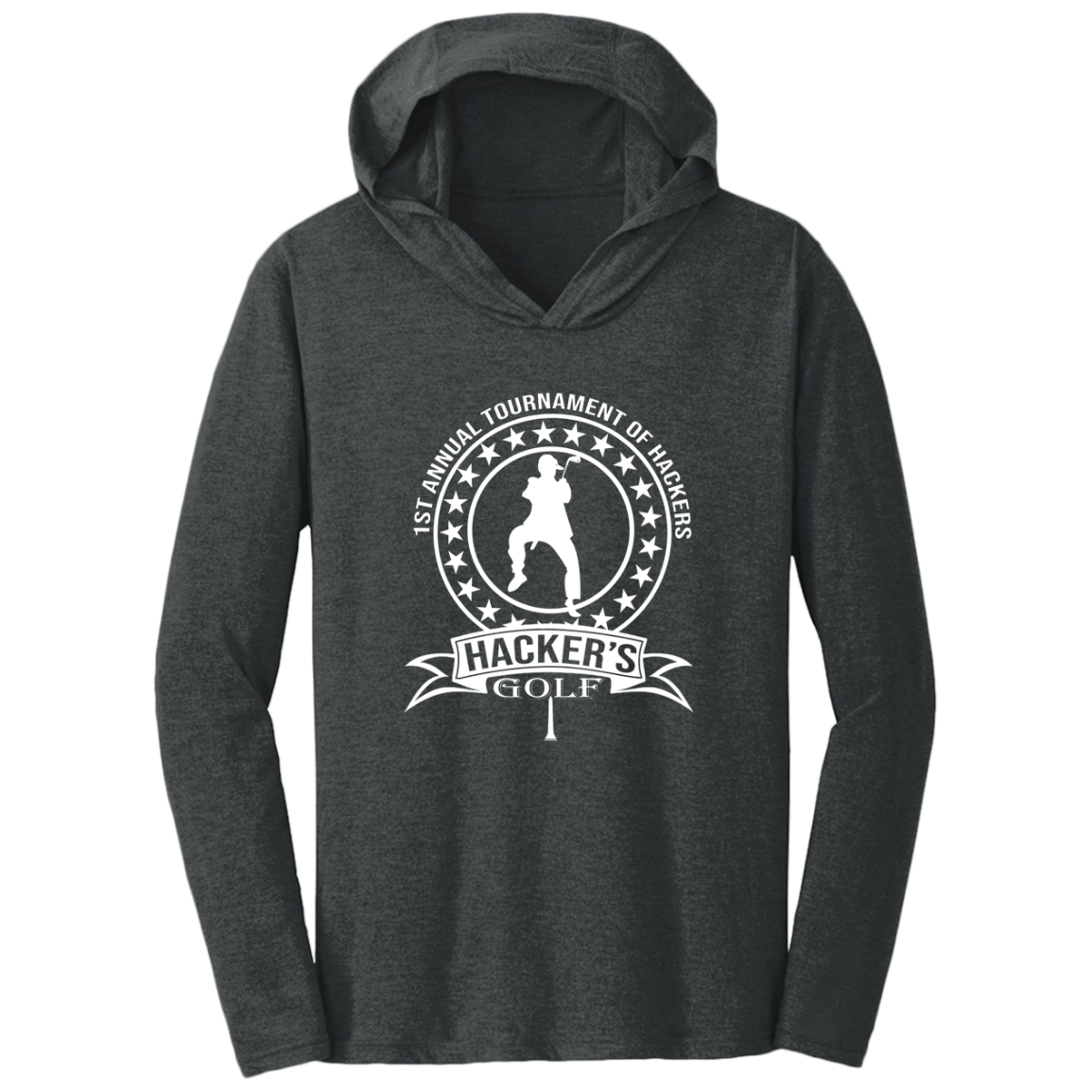 OPG Custom Design #20. 1st Annual Hackers Golf Tournament. Triblend T-Shirt Hoodie