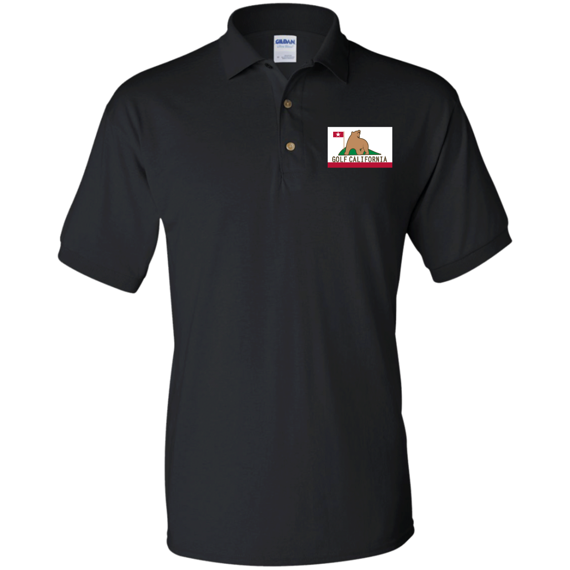 OPG Custom Design #14. Golf California. Jersey Polo Shirt