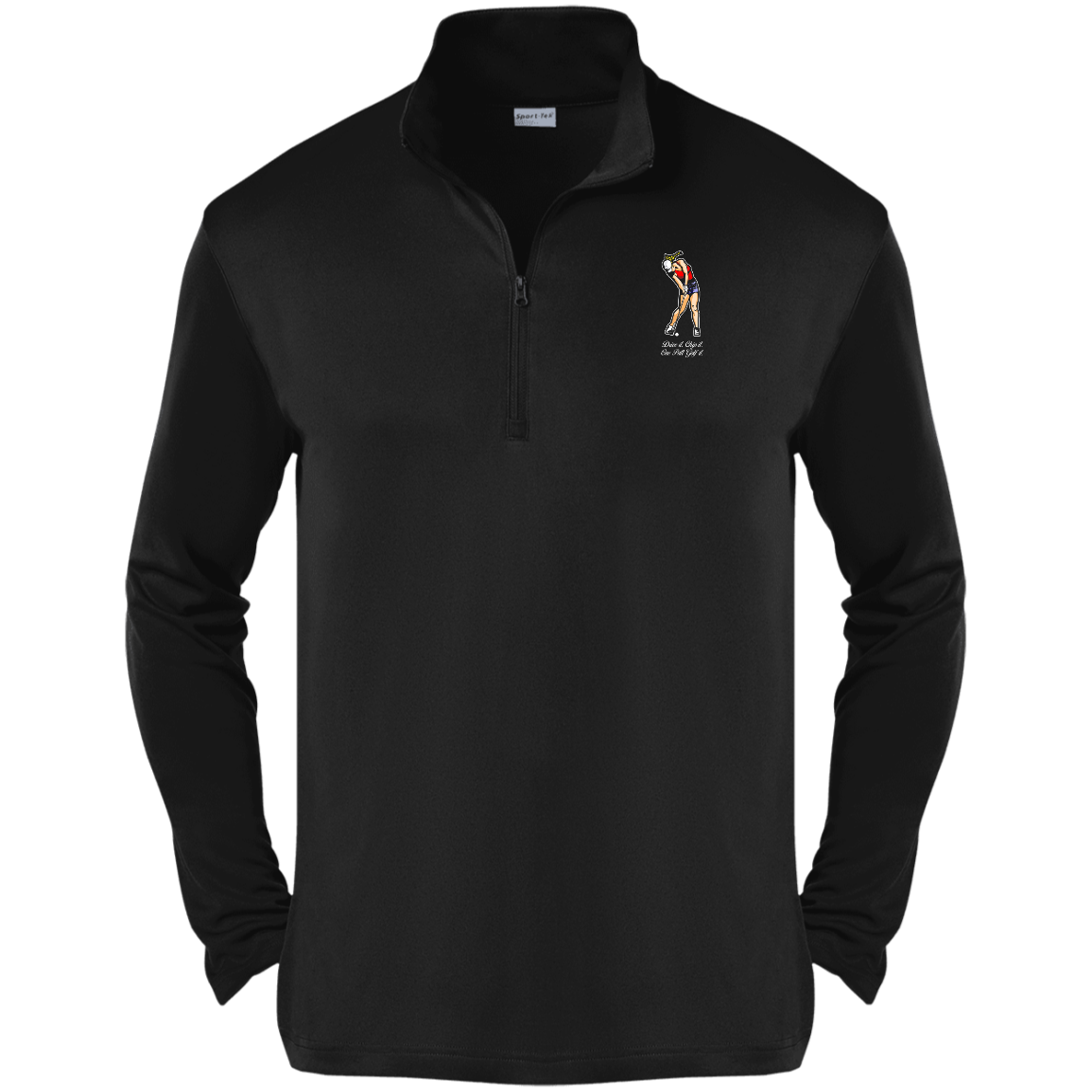 OPG Custom Design #9. Drive it. Chip it. One Putt Golf It. Golf So. Cal. 1/4-Zip Pullover 100% Polyester 1/4-Zip Pullover