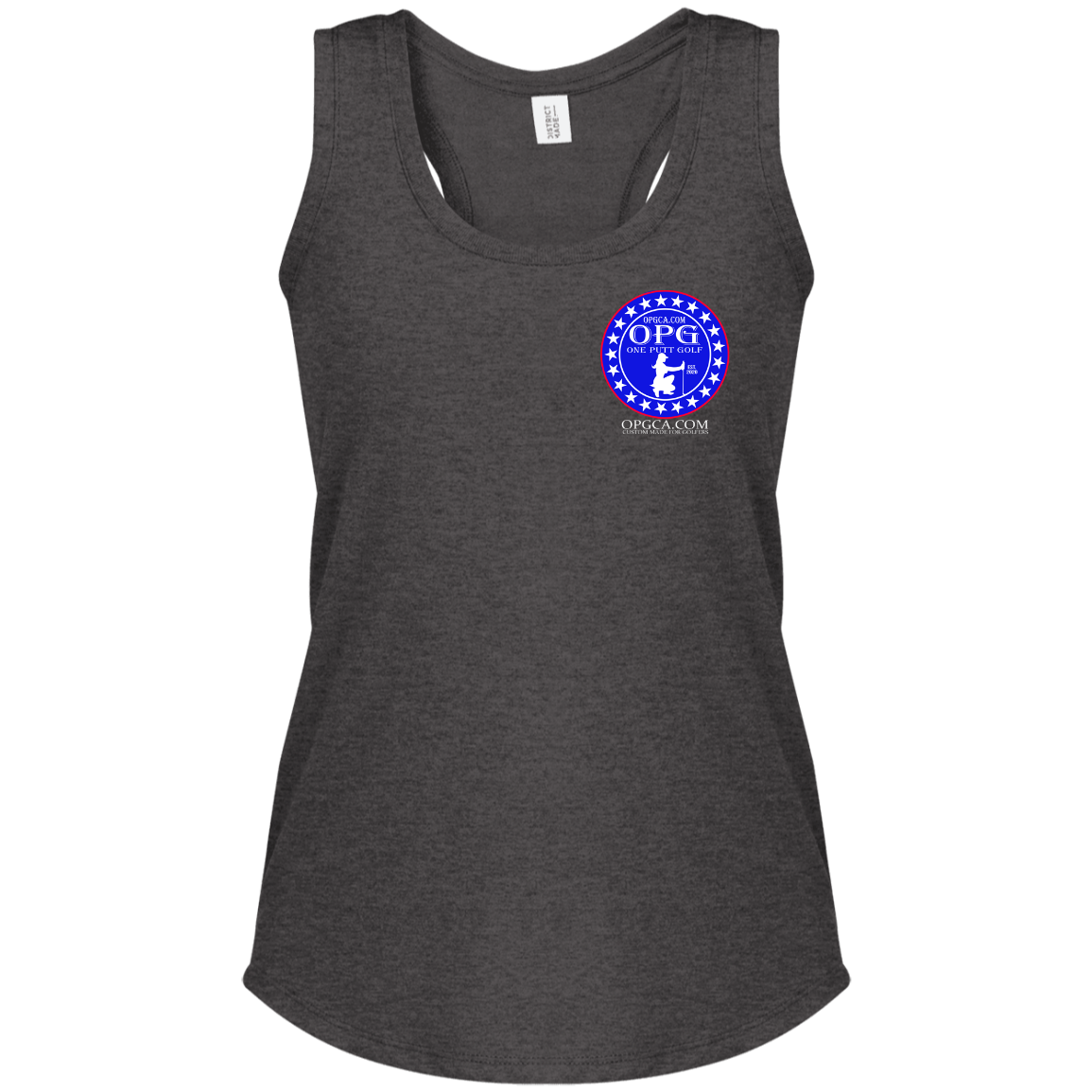 OPG Custom Design #18. Weapons of Grass Destruction. Ladies' Perfect Tri Racerback Tank