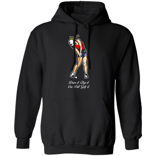 OPG Custom Design #9. Drive like a girl. Basic Hoodie