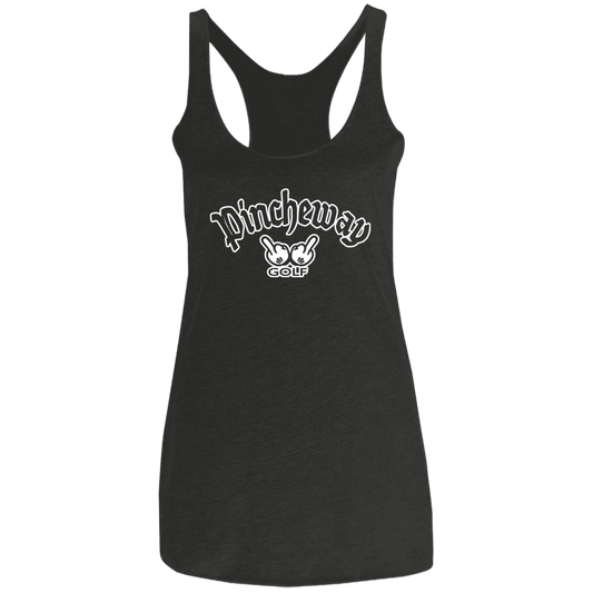 ZZZ#27 OPG Custom Design. Pincheway. Ladies' Triblend Racerback Tank