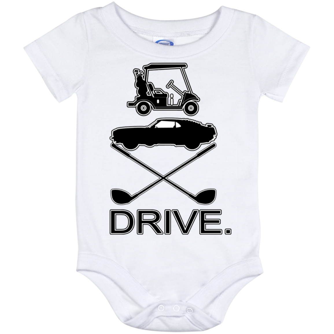 OPG Custom Design #8. Drive. Baby Onesie 12 Month