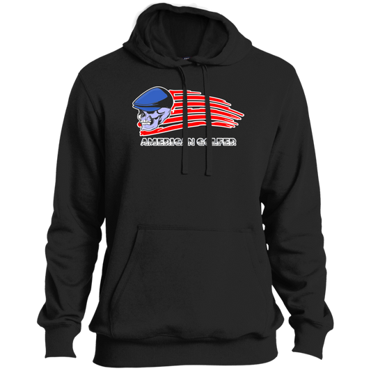 OPG Custom Design #12. American Golfer. Male Edition. Tall Pullover Hoodie