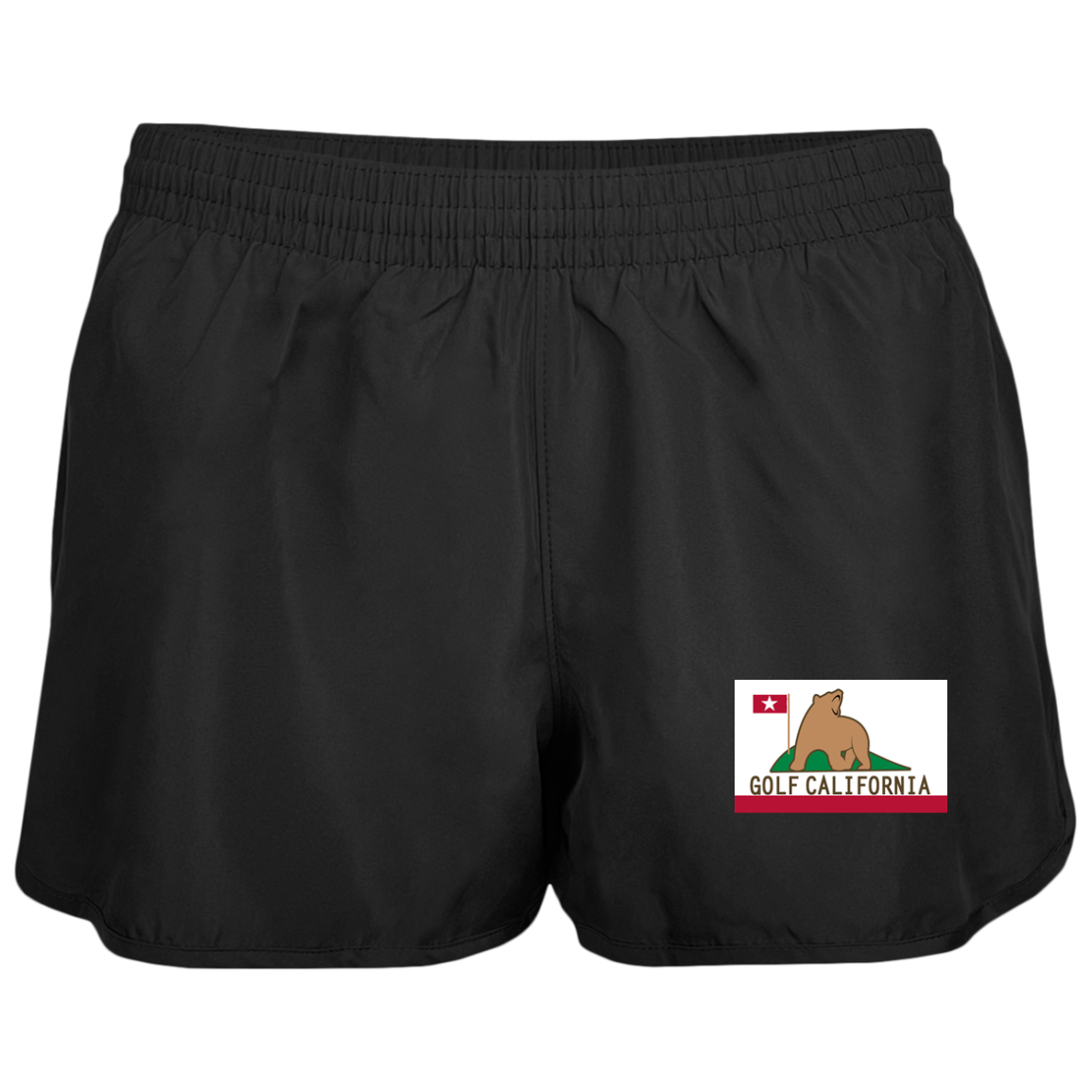 OPG Custom Design #14. Golf California. Ladies' Wayfarer Running Shorts