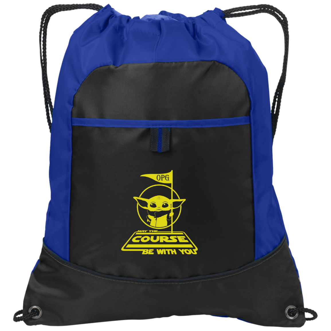 OPG Custom Design #21. May the course be with you. Parody / Fan Art. Pocket Cinch Pack