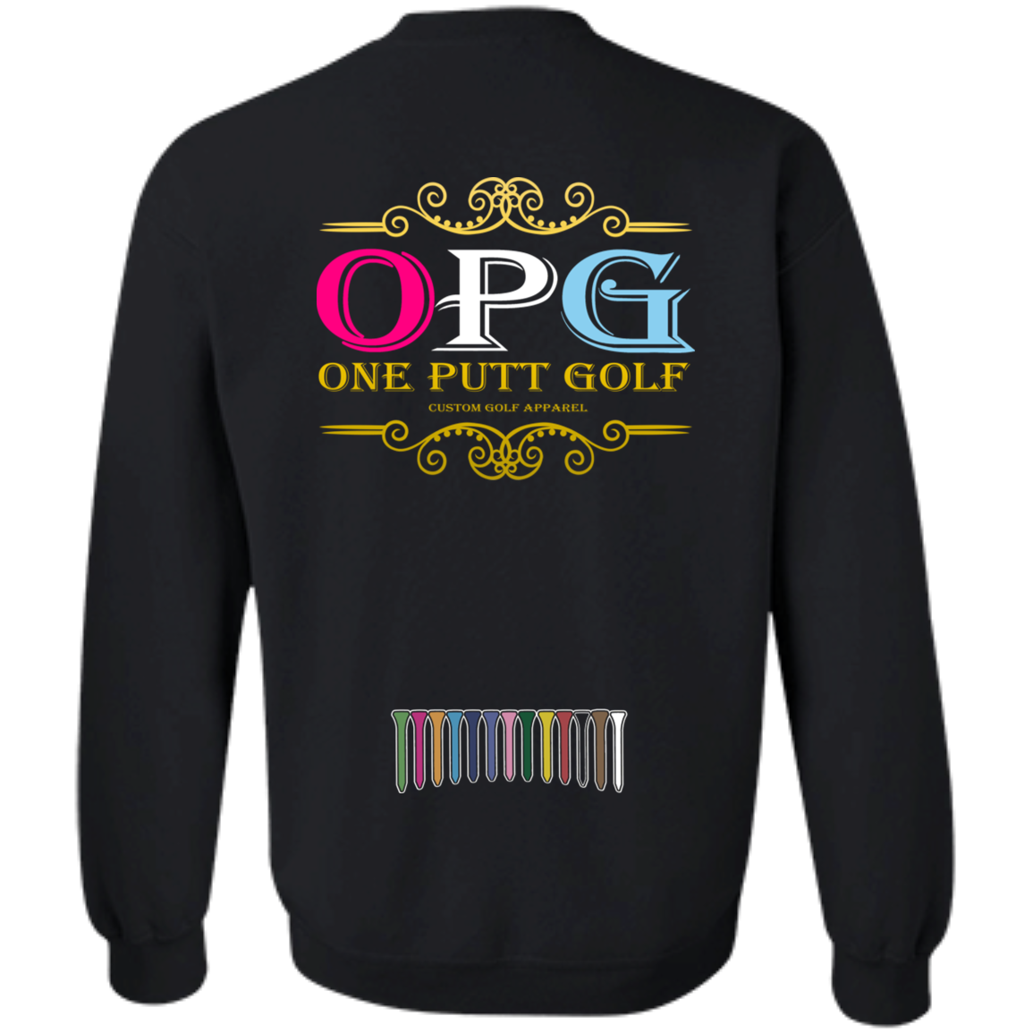 OPG Custom Design #6. Driveristee & Inclusion. Crewneck Pullover Sweatshirt