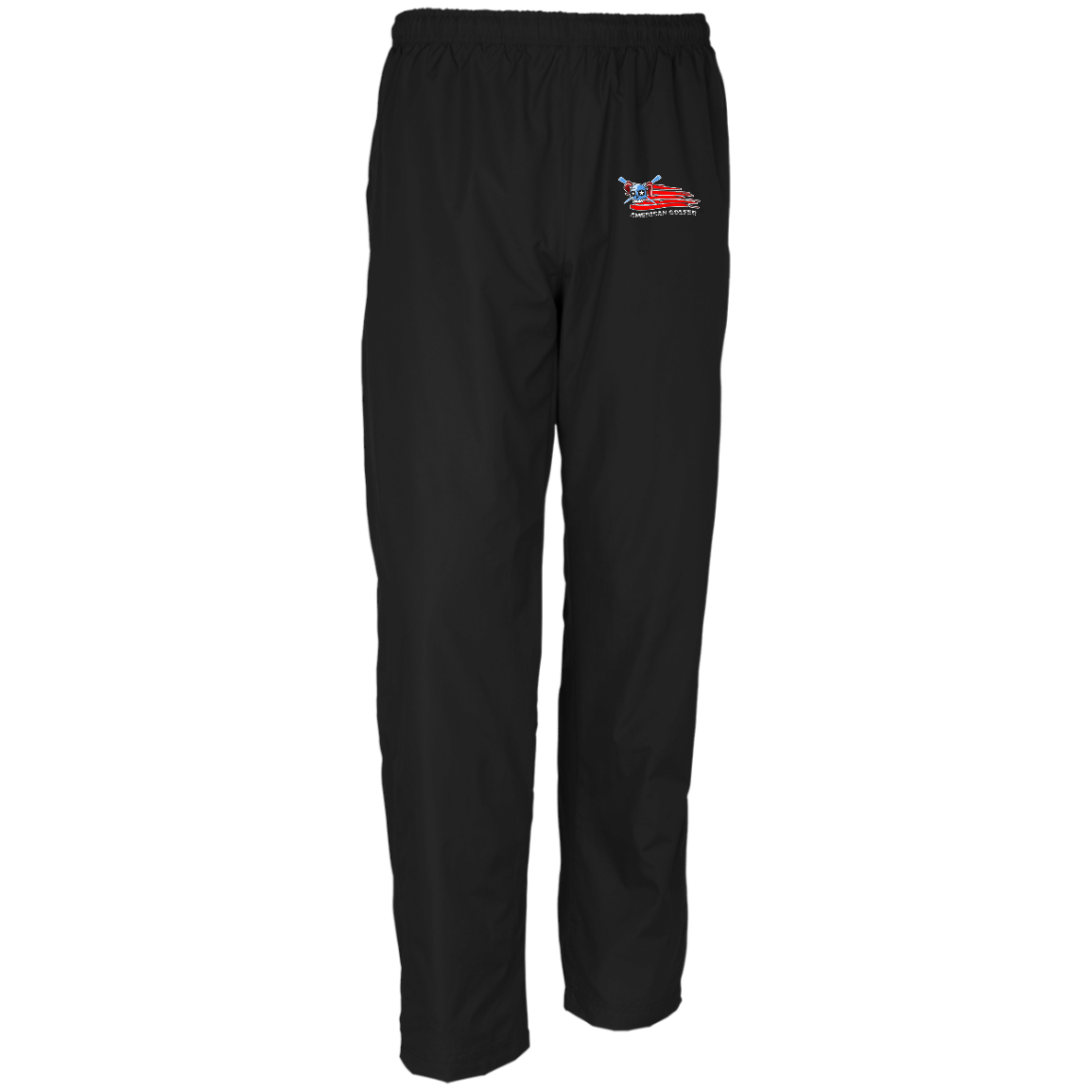 OPG Custom Design #12. American Golfer. Female Edition. Men's 100% Polyester Wind Pants