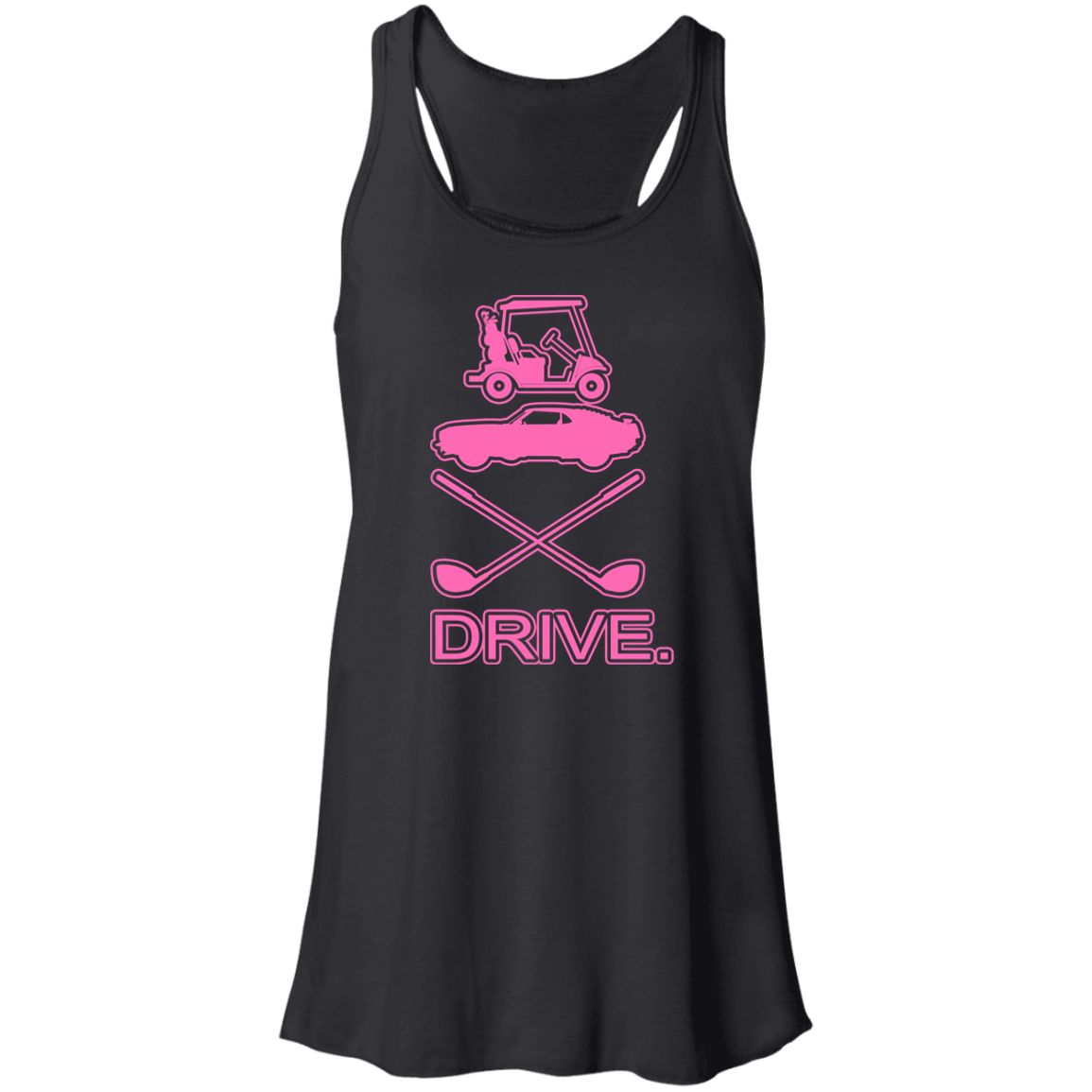 OPG Custom Design #8. Drive. Flowy Racerback Tank