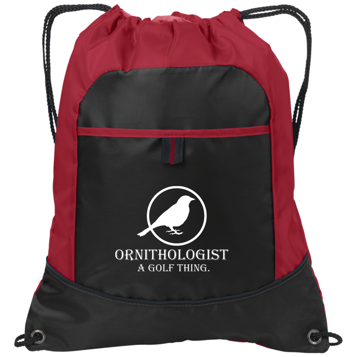 OPG Custom Design #24. Ornithologist. A person who studies or is an expert on birds. Pocket Cinch Pack