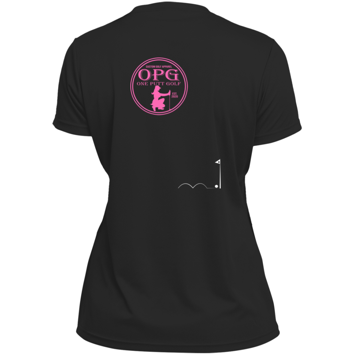 OPG Custom Design #4. I Don't See Noting Wrong With A Little Bump N Run. Ladies’ 100% polyester V-Neck Tee