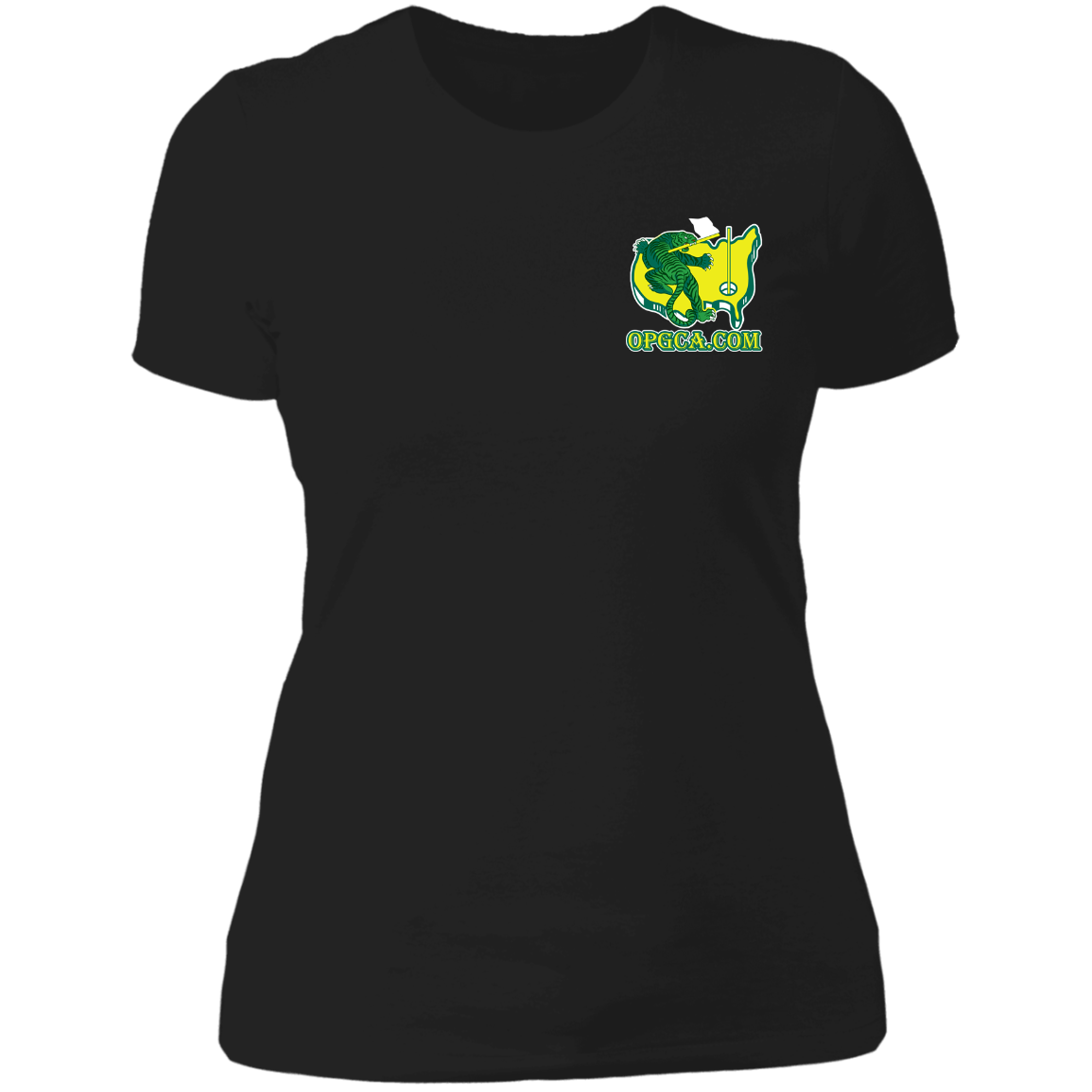 OPG Custom Design #26. Tiger Woods Fan Art. 2019 Master's Champion. Ladies' Boyfriend T-Shirt