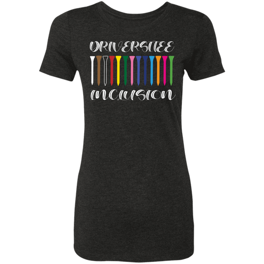 OPG Custom Design #6. Driveristee & Inclusion. Ladies' Triblend T-Shirt