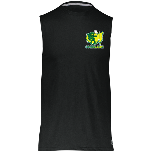 OPG Custom Design #26. Tiger Woods Fan Art. 2019 Master's Champion. Essential Dri-Power Sleeveless Muscle Tee